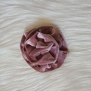 NWT Free People Rosette Pink Stud Earring/Brooch Pack
